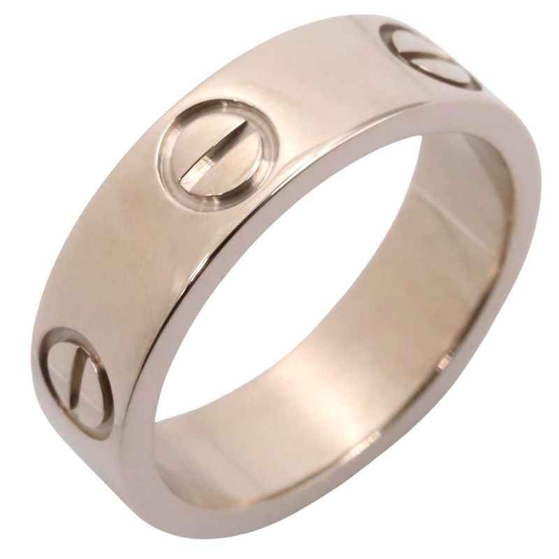 Cartier Love Ring K18wg White Gold